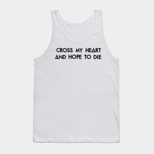 Laughter Lines (black) Tank Top